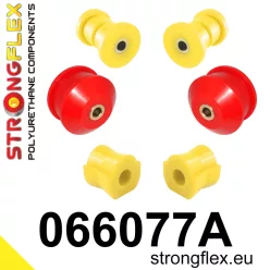 066077A: Front suspension bush kit SPORT 19mm Black