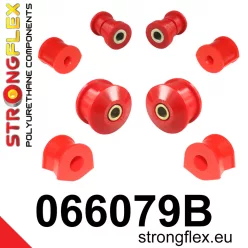 066079B: Front suspension bush kit 18mm Black