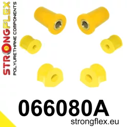 066080A: Front suspension bush kit SPORT 18mm Yellow