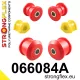 066084A: Front suspension bush kit SPORT 24mm Yellow