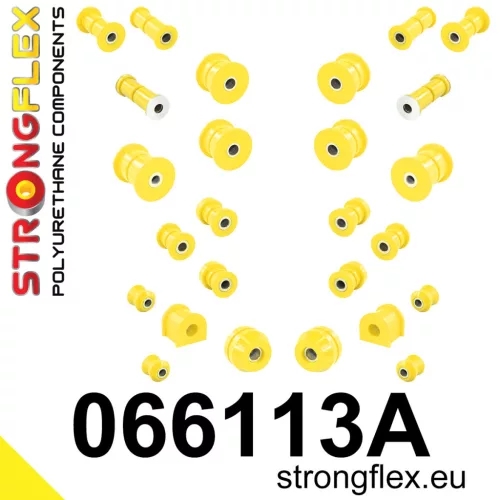 066113A: Full suspension bush kit SPORT 19mm Yellow