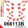 066113B: Full suspension bush kit 19mm Red