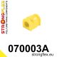070003A: Front anti roll bar bush SPORT