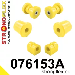   076153A: Front suspension bush kit SPORT 21mm 071465 - 12mm 071482 Black