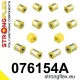 076154A: Rear suspension bush kit SPORT 20mm 071483 Black