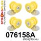 076158A: Rear subframe bush kit SPORT