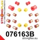 076163B: Full suspension bush kit Custom 20mm 071465 - 12mm 071483 Black