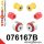 076167B: Front suspension bush kit