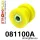 081100A: Front upper wishbone bush SPORT Black