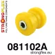 081102A: Rear lower shock mounting bush SPORT Yellow
