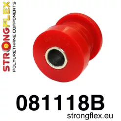 081118B: Front lower wishbone rear bush Black