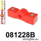 081228B: Shift lever extension mounting Red