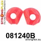 081240B: Engine rear mount inserts Red