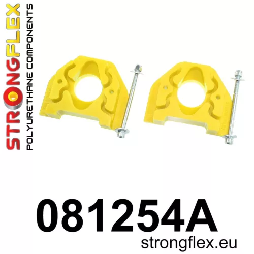 081254A: Engine left lower mount inserts SPORT Yellow