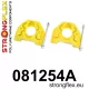 081254A: Engine left lower mount inserts SPORT Yellow
