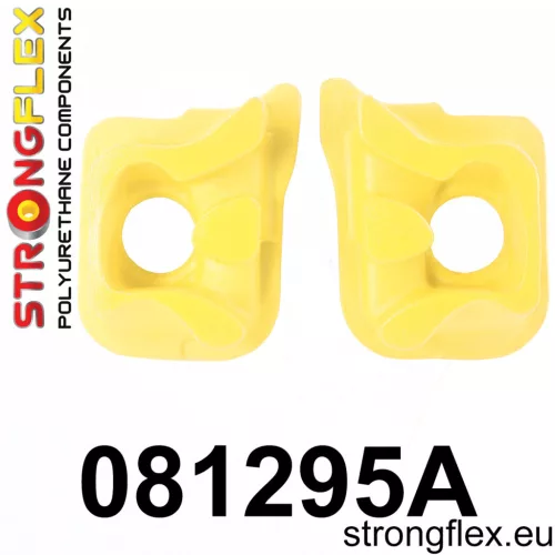 081295A: Engine front mount inserts SPORT Black