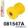 081547A: Rear lower front arm bush SPORT Black