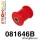 081646B: Rear lower outer arm bush Red