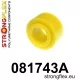 081743A: Front anti roll bar link bush SPORT Yellow