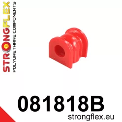 081818B: Rear anti roll bar bush 21mm Red