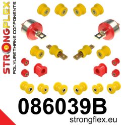 086039B: Rear suspension bush kit