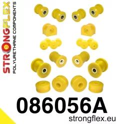 086056A: Front suspension bush kit SPORT 18mm Yellow
