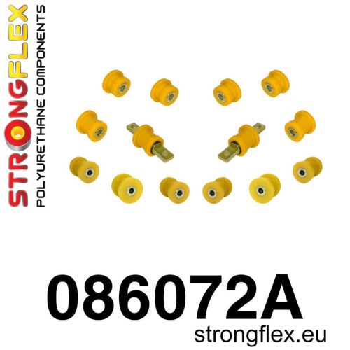 086072A: Rear suspension bush kit (no bushes 081105B) SPORT