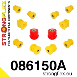   086150A: Front suspension bush kit AP1/AP2 SPORT 26,5mm Yellow