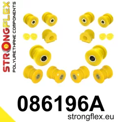 086196A: Front suspension bush kit SPORT 18mm Black