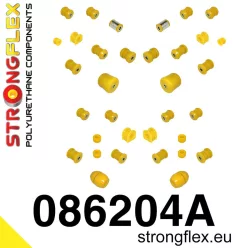 086204A: Full suspension bush kit SPORT 25,5mm 23mm + Yellow