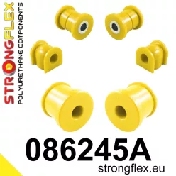 086245A: Front suspension bush kit SPORT 23mm Black