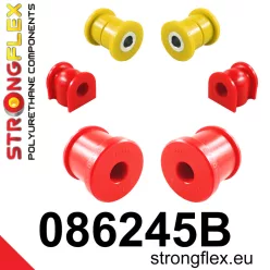 086245B: Front suspension bush kit 23mm Black