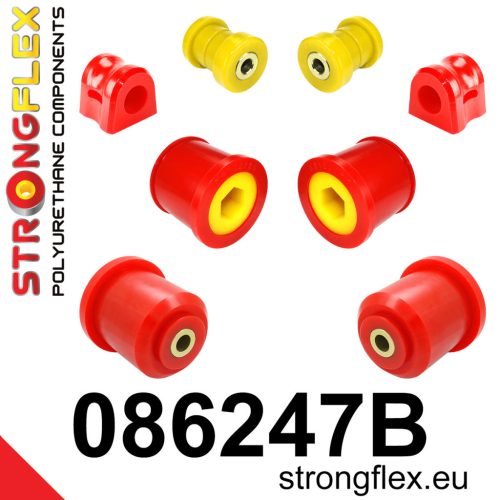 086247B: Front suspension and ream beam bush kit