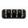 Mini Cooper Style Switch Panel (3 Switch, Blue LED)