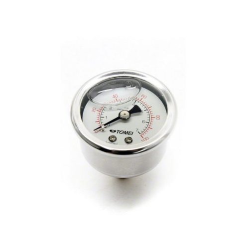 T-style Fuel Pressure Gauge 0-8 Kg/cm2 (White)
