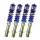 AP Sportfahrwerke Audi A3 Cabrio (8V, FWD, 55mm Front Strut, IRS) Adjustable Coilover Kits with TÜV Approval (GF80-120)