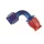 Goodridge AN6 90 Degree Female Swivel Concave Seat Fitting PTFE - 6090-06D