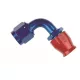 Goodridge AN6 90 Degree Female Swivel Concave Seat Fitting PTFE - 6090-06D