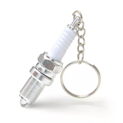 Keychain / Key Fob - Spark Plug (LED Lamp)