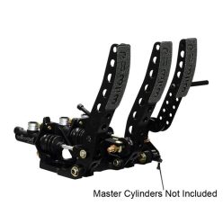   Wilwood 3 Pedal 5.25: Ratio Universal Floor Mount Pedal Box - 340-12411