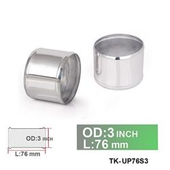   Aluminium Pipe Straight- Diameter 76mm / 3" - Lenght 76mm