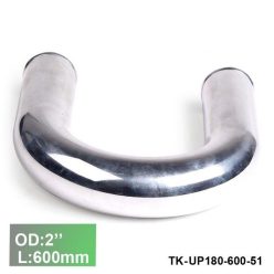   Aluminium Pipe 180 Degree Elbow - Diameter 51mm / 2" - Lenght 600mm