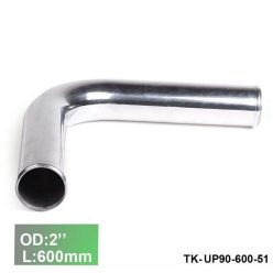   Aluminium Pipe 90 Degree Elbow - Diameter 51mm / 2" - Lenght 600mm