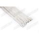 Metal Zip Tie for Exhaust Heat Wrap 4.6x350mm (Stainless Steel)