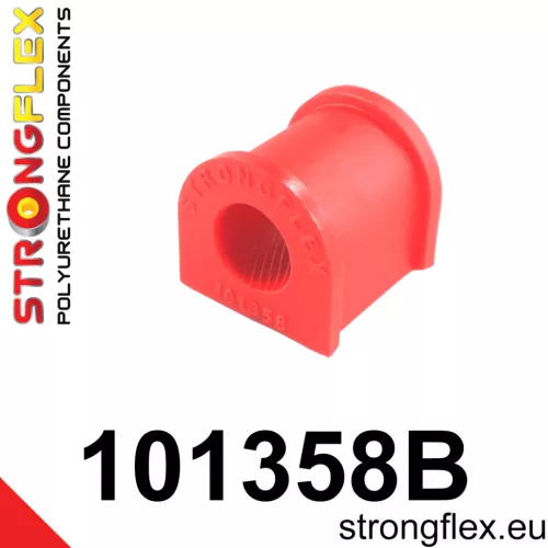 101358B: Front anti roll bar bush 15mm Red
