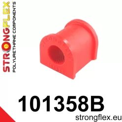 101358B: Front anti roll bar bush 15mm Black