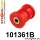 101361B: Front lower rear bush Black