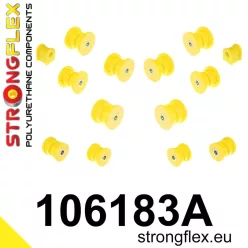 106183A: Rear suspension bush kit SPORT 14mm Yellow