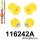 116242A: Rear subframe bush kit SPORT