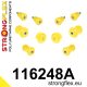 116248A: Front suspension bush kit SPORT